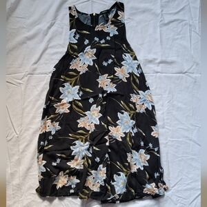 Forever 21 Black and Blue Floral Mini Dress
